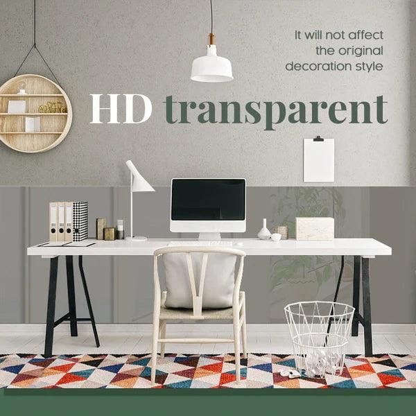 Clear Wall Sticker Roll (Buy 1 Get 1 Free – 2 pcs) - Wall Shield, Scratch Resistant, Peel and Stick